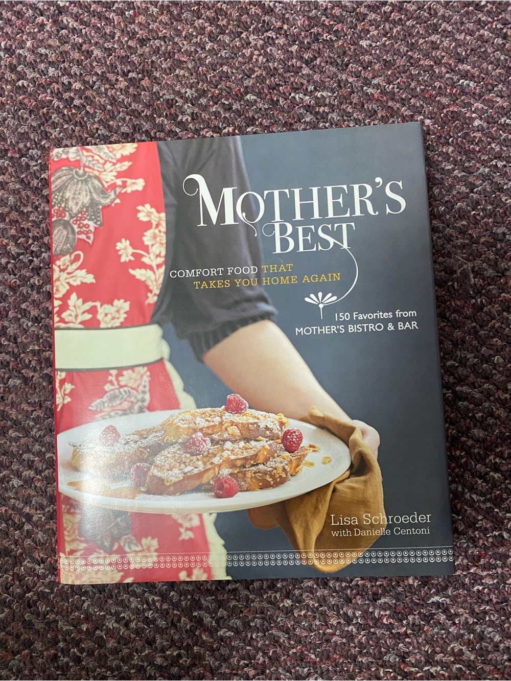 Cookbook by Lisa Schroeder - Red Cover